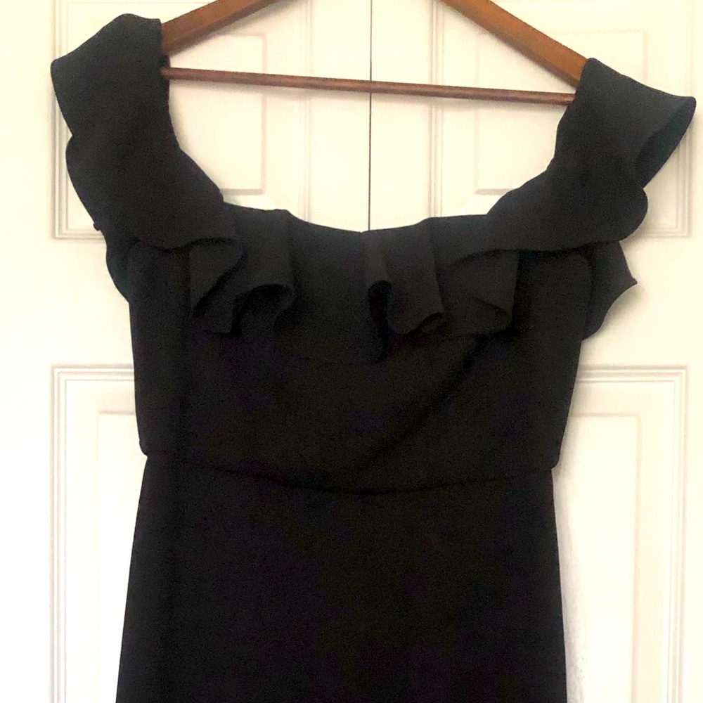 MSK long black beautiful dress size small!